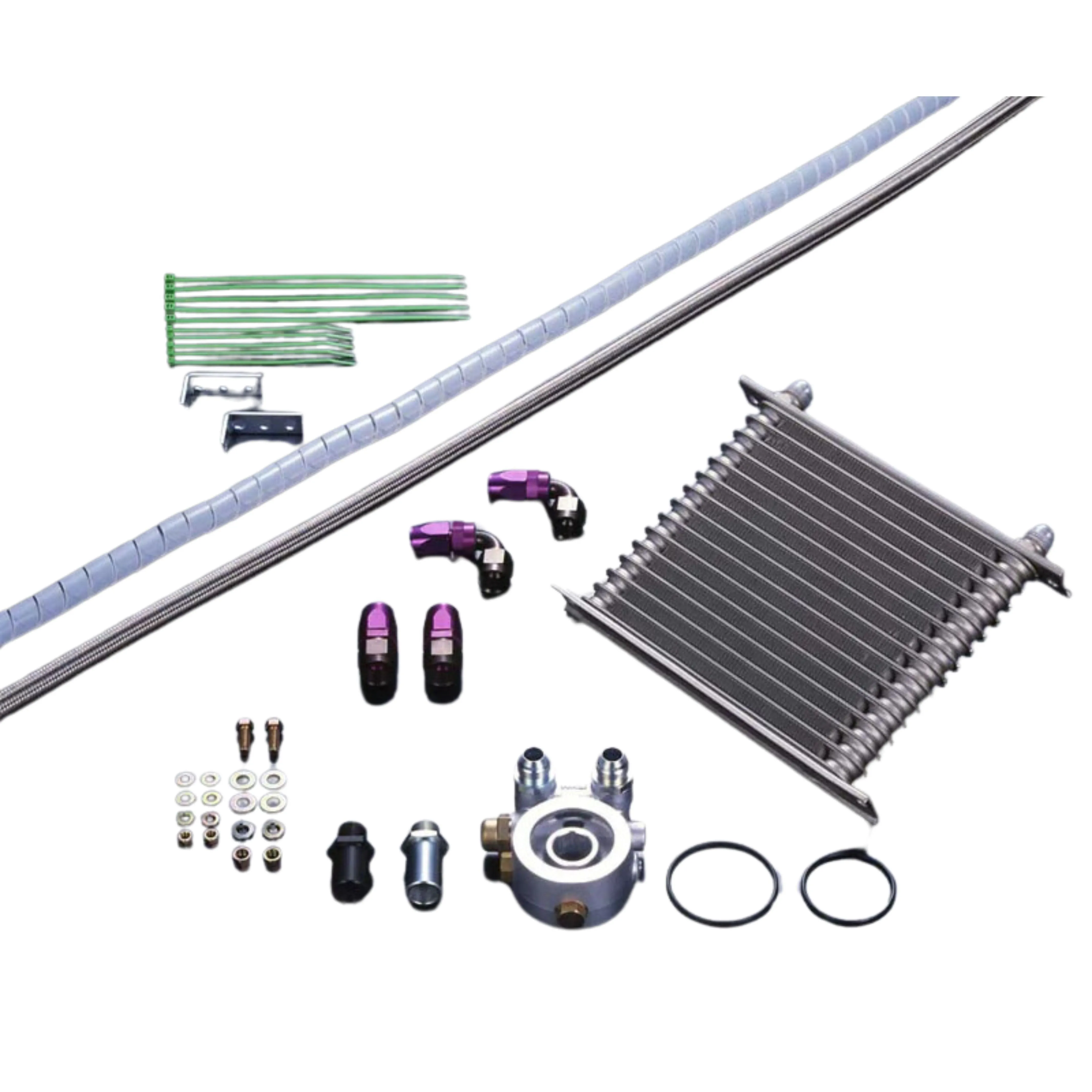 HKS Oil Cooler Kit Nissan 370Z (2009-2019) Sandwich Type - 15004-AN024
