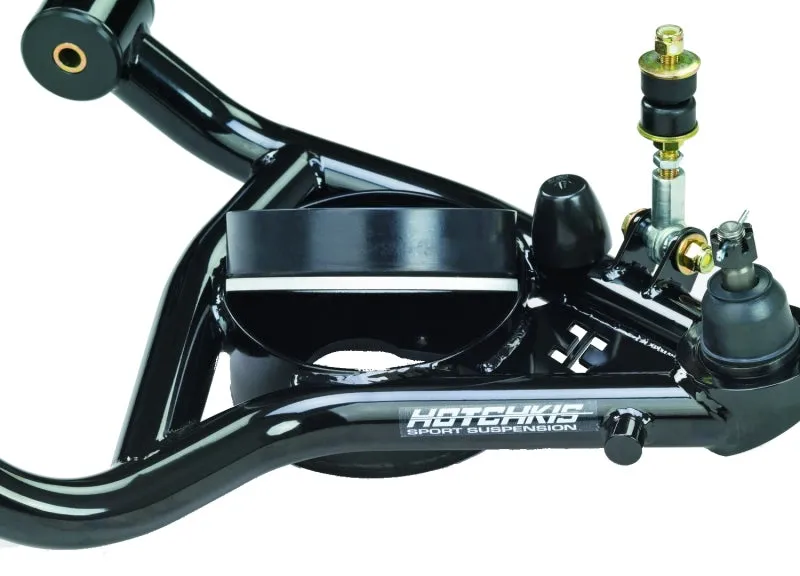Hotchkis Tubular Lower Control Arm - Ball Joints - Black Powder Coat - GM F-Body 1970-87 - Pair