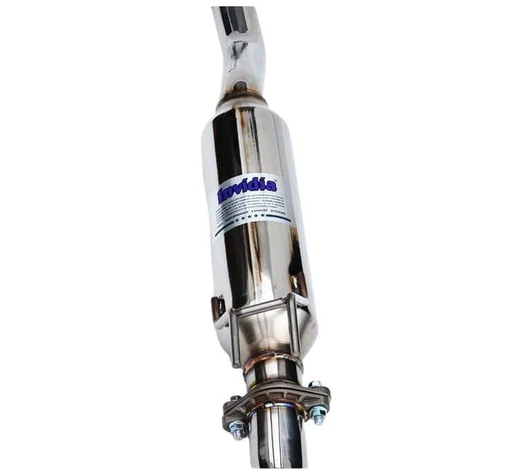 Invidia N1 Exhaust Acura RSX Type-S (02-06) Catback w/ Resonator - Polished or Titanium Blue Tip