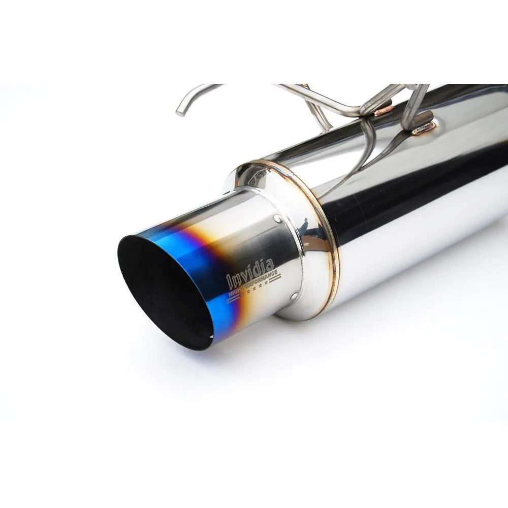 Invidia N1 Exhaust Acura RSX Type-S (02-06) Catback w/ Resonator - Polished or Titanium Blue Tip