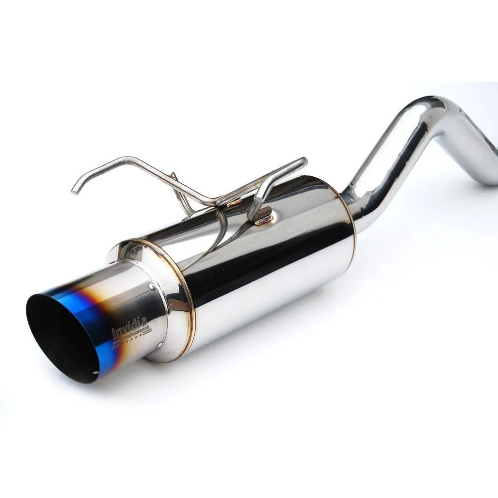 Invidia N1 Exhaust Acura RSX Type-S (02-06) Catback w/ Resonator - Polished or Titanium Blue Tip