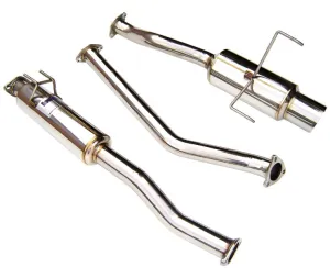 Invidia N1 Exhaust Acura RSX Type-S (02-06) Catback w/ Resonator - Polished or Titanium Blue Tip