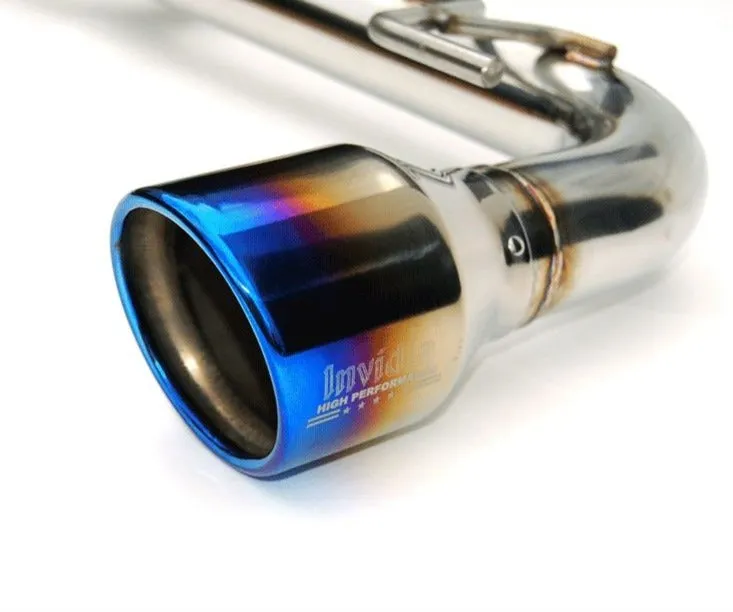 Invidia Q300 Exhaust VW Golf GTI MK6 (09-13) Catback w/ Dual Exit Polished or Titanium Blue Tips