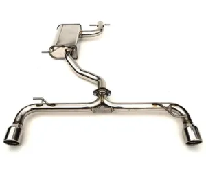 Invidia Q300 Exhaust VW Golf GTI MK6 (09-13) Catback w/ Dual Exit Polished or Titanium Blue Tips
