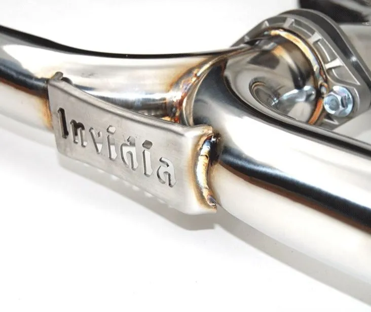 Invidia Q300 Exhaust VW Golf GTI MK6 (09-13) Catback w/ Dual Exit Polished or Titanium Blue Tips