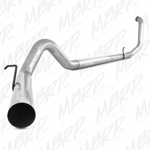 MBRP 4" Turbo Back, Single Side - No Muffler (1998-2003) Powerstroke