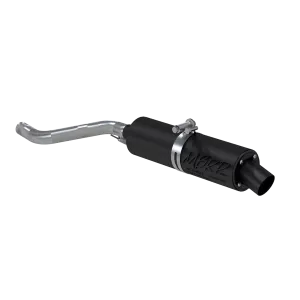 MBRP ATV Slip-on Exhaust Honda ATC 200 (82-86) [Direct Replacement w/ Utility Muffler] Black