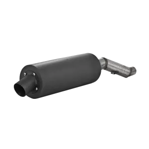 MBRP ATV Slip-on Exhaust Honda TRX 350FM FE TE TM Rancher (00-06) [Sport Muffler] Black