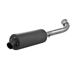 MBRP ATV Slip-on Exhaust Yamaha YFM Grizzly 700 FI (2007-2022) [Sport Muffler] Black