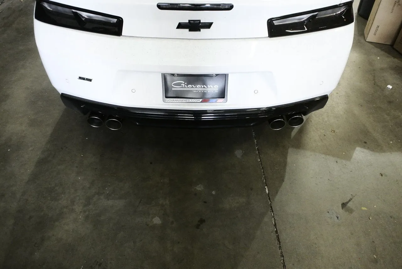 Megan Racing OE-RS Chevy Camaro SS 16  Quad Tip Axle-Back Exhaust