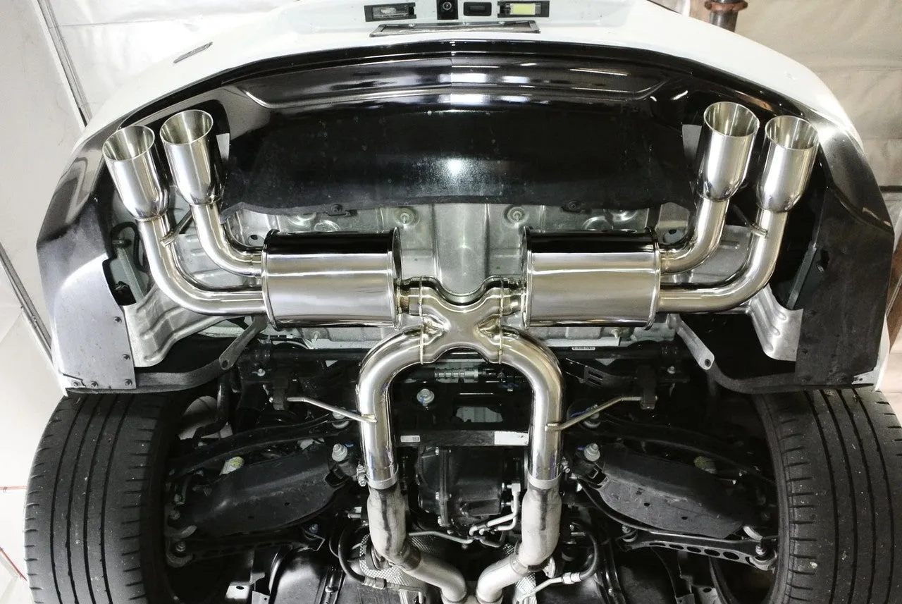 Megan Racing OE-RS Chevy Camaro SS 16  Quad Tip Axle-Back Exhaust