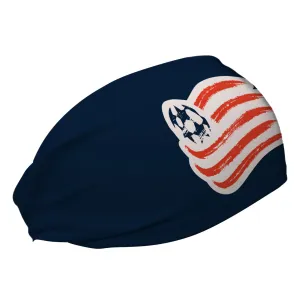 New England Revolution Cooling Headband: Alt Logo