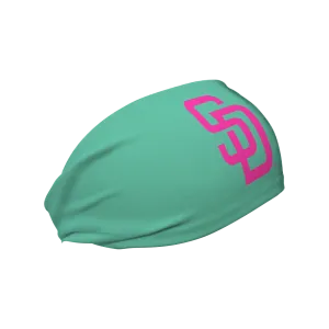 Padres Cooling Headband: City Connect Cap Logo