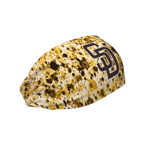 Padres Cooling Headband: Paint Splatter