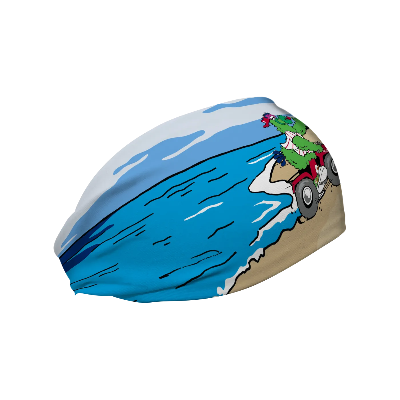 Phillies Cooling Headband: Phanatic on the Beach