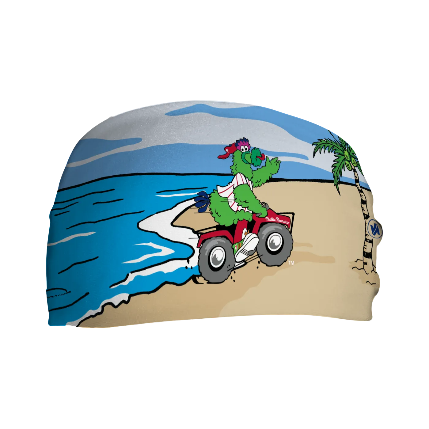 Phillies Cooling Headband: Phanatic on the Beach