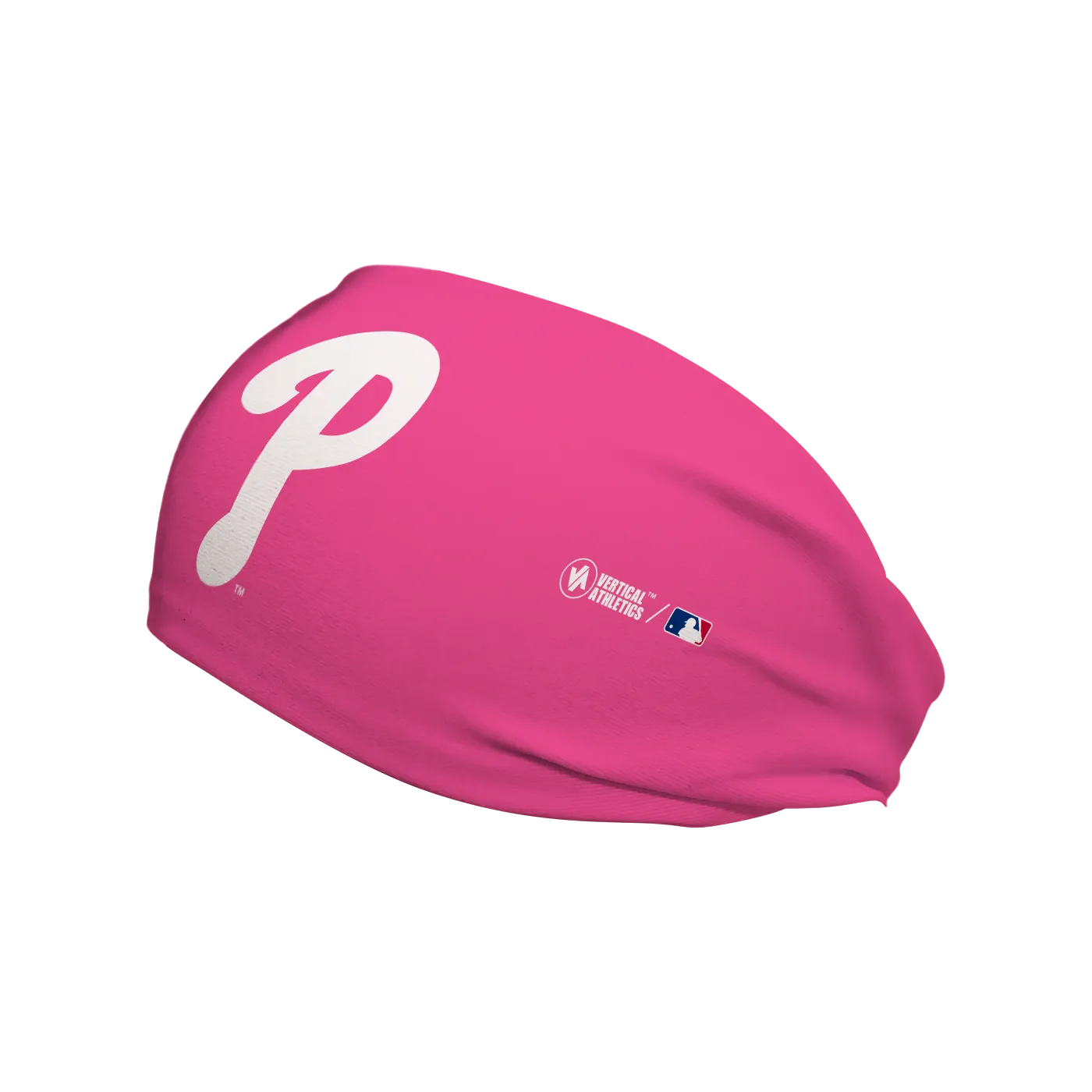 Phillies Cooling Headband: Pink Cap Logo