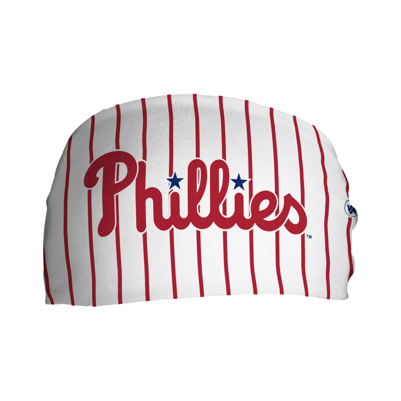 Phillies Cooling Headband: Wordmark Pinstripe