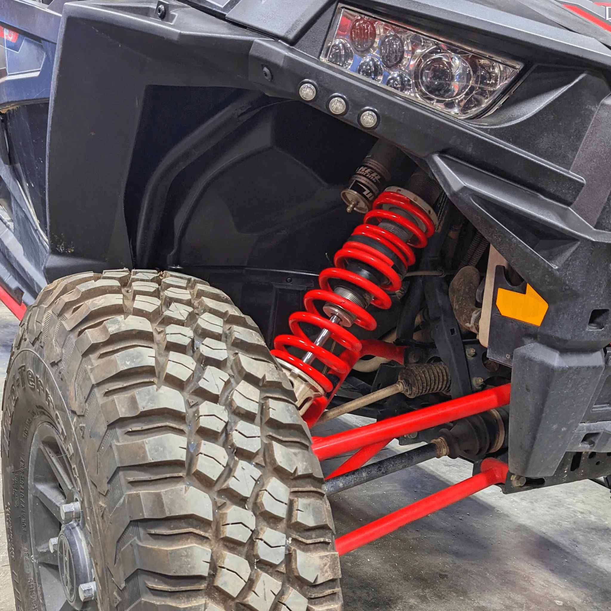 Polaris RZR 900 S, 1000 S, & General 2-Seater Tender Spring Swap Kit (2015 )
