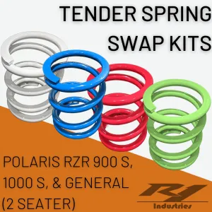 Polaris RZR 900 S, 1000 S, & General 2-Seater Tender Spring Swap Kit (2015 )