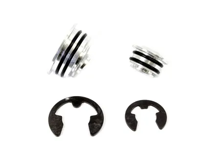 Precision Works Billet Spherical Shifter Cable Bushings For OEM Cables RSX Civic Si TSX