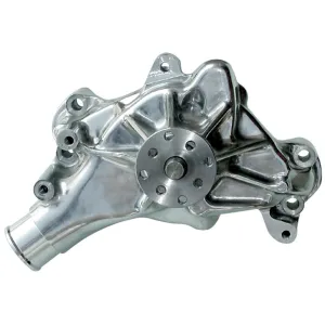 Proform Long Design Water Pump - Polished Aluminum - Small Block Chevy