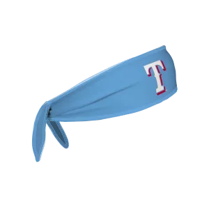 Rangers Reversible Tieback: Cap Logo/Mascot Repeat