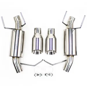 Rev9 Exhaust Ford Mustang V6 (2011-2014) Muffler Delete or High Flow