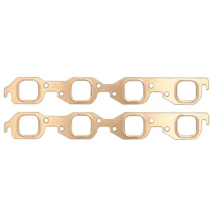 SCE 1.75 x 1.75 BB Chevy Copper Embossed Exhaust Gasket