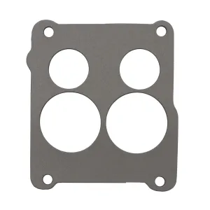 SCE Carburetor Base Plate Gasket - 4-Barrel - 4 Hole - Gray - Spread Bore