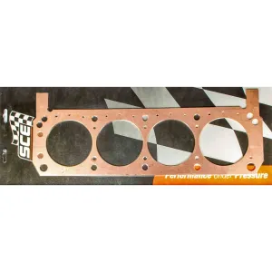 SCE Pro Copper Cylinder Head Gasket - 4.060" Bore - 0.050" - Copper - Passenger Side - SB Ford