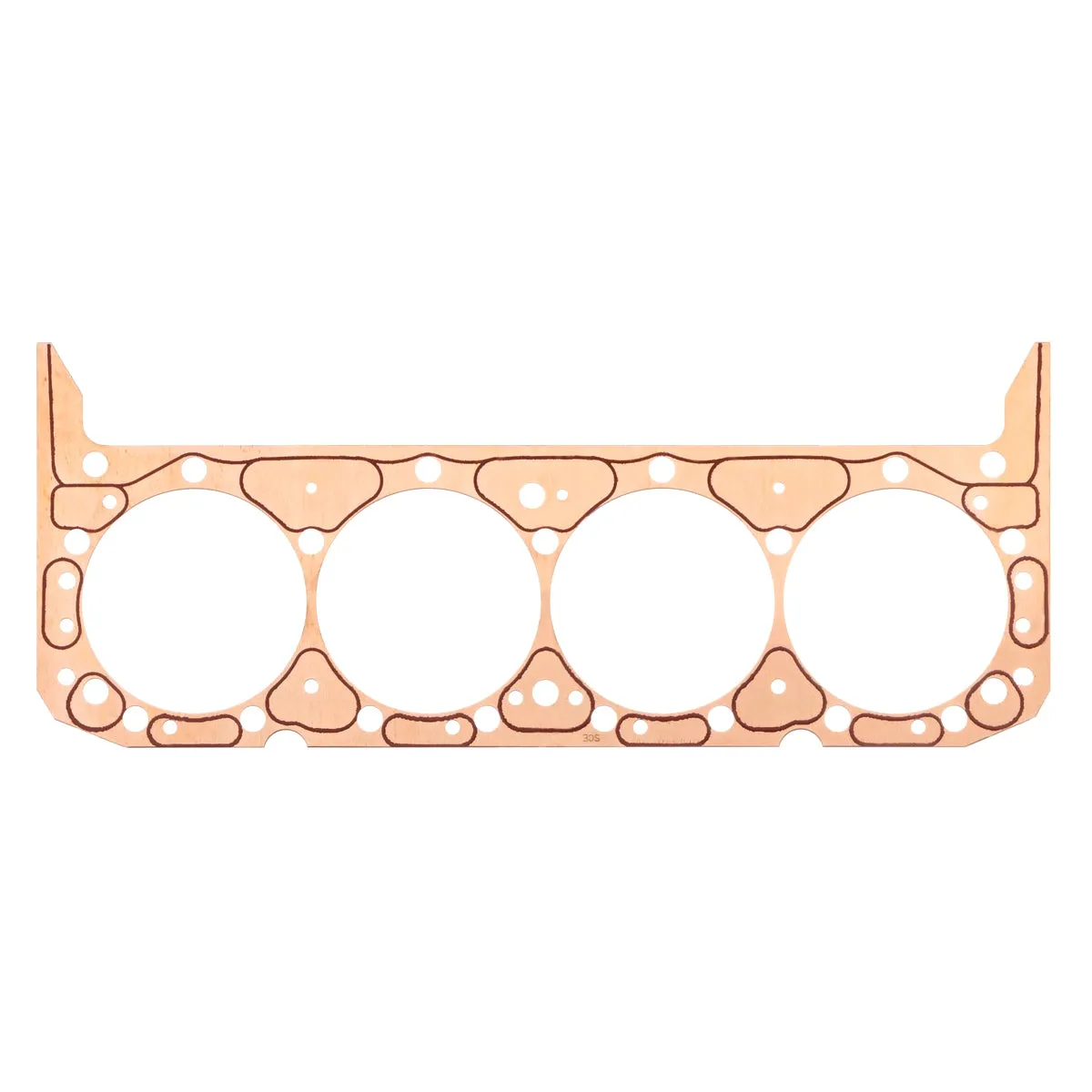 SCE Titan Copper Cylinder Head Gasket - 4.200 in Bore - 0.050 in Compression Thickness - Small Block Chevy