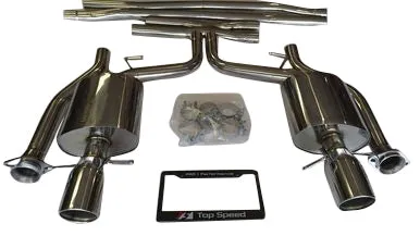 Top Speed Pro 1 Exhaust System Cadillac CTS-V Sedan (2009-2014) Catback