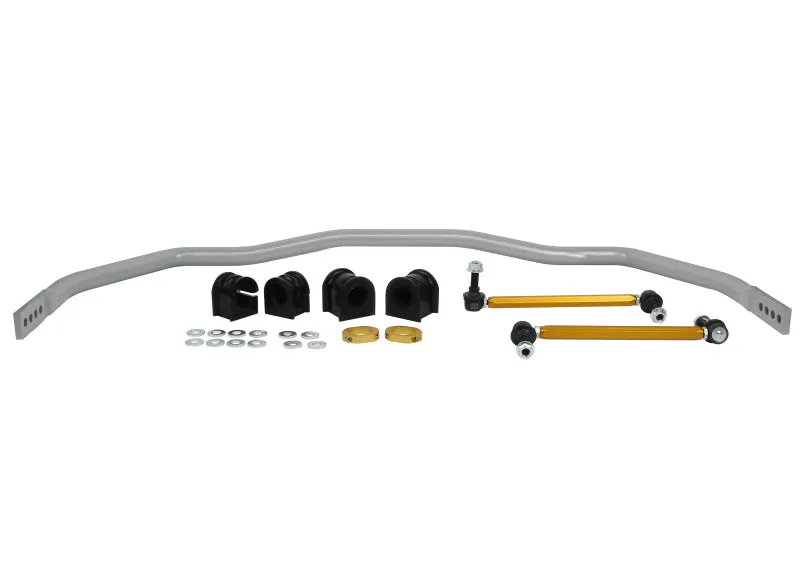 Whiteline Performance Heavy Duty Sway Bar 4 Point Adjustable Front 33 mm Diameter - Endlinks Included
